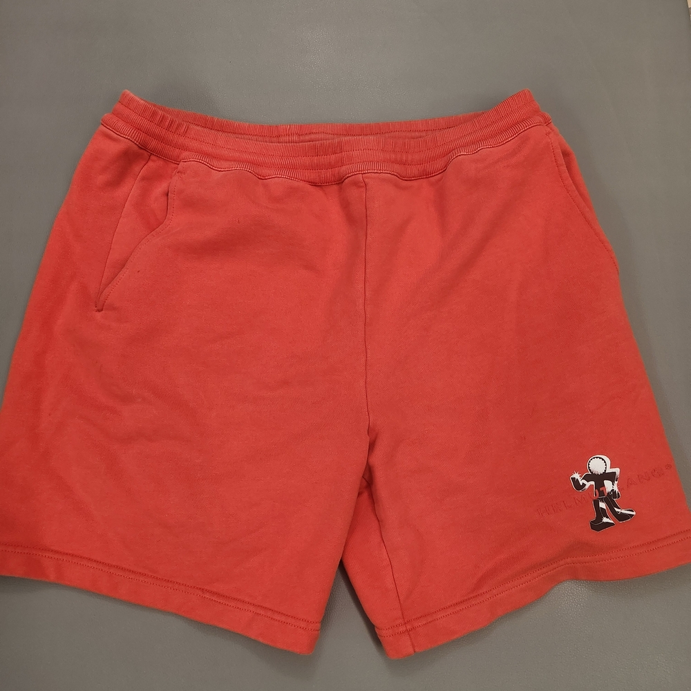 Helmut Lang Red Athletic Men's Shorts